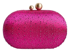 Clutch - Cristais Lia Pink