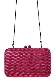 Clutch - Cristais Square Pink na internet