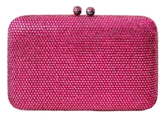 Clutch - Cristais Square Pink