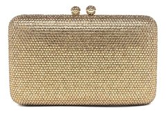 Clutch - Cristais Square Dourada - Lorris