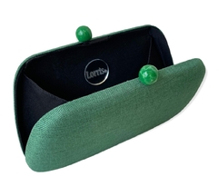 Clutch - Linho Monet Verde - loja online