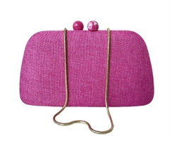 Imagem do Clutch - Linho Monet Pink