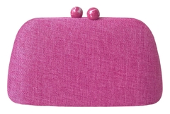 Clutch - Linho Monet Pink