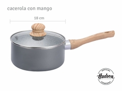 CACEROLA HUDSON ANTIADH.CERAMICO GRANITO N18