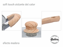 CACEROLA HUDSON ANTIADH.CERAMICO GRANITO N18 - Castel Rojo | Artículos de bazar