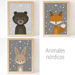 Set Animales Nordicos x3