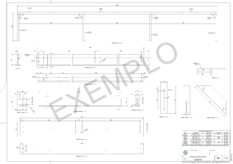 Projeto Customizado de Mezanino Metálico (50m² até 500m²) [R$/m²]