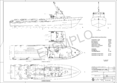 Serviço de Projeto para Embarcação maior 50AB (0312-N01)