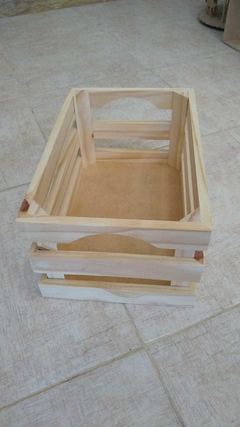 CAJON VERDULERO PINO 30X20 - comprar online