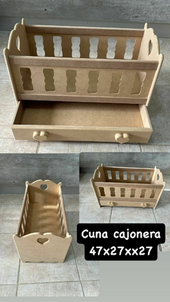 CUNA CON CAJONERA