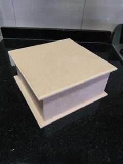 CAJA DE TE 4 DIV. TAPA CIEGA