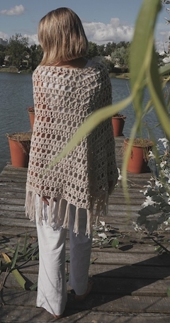 Poncho crochet - comprar online