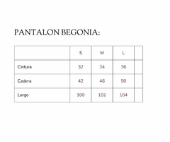 Pantalon Begonia