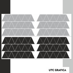 Plancha de Triángulos - UTCGRAFICA