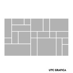 Guardas esmerilada - Rectangulos - UTCGRAFICA