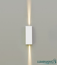 ARANDELA LED TYNN 2x 2,5W 5e60° BRANCO BIVOLT | NQ - Luminaing - Iluminação