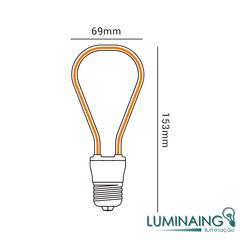 LÂMPADA U FILAMENTO 2D 4W IP20 - OPS - comprar online