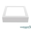 PAINEL DOWNLIGHT SLIM SOBREPOR QUADRADO 24W 6000K LM362 | LMT