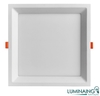 PAINEL LED EMBUTIR RECUADO QUADRADO BRANCO 17X17 18W 3000K HM80150 | OPS