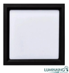 PAINEL LED EMBUTIR RECUADO QUADRADO PRETO 22,5X22,5 22W 4000K HM80242 | OPS