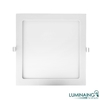 PAINEL/PLAFON EMBUTIR LED QUADRADO 3000K 24W BIVOLT 29,2X29,2X2,5CM BRANCO | OPS