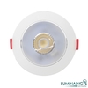 SPOT EMBUTIR LED REDONDO 3000K 7W Ø10,5X3,1CM BIVOLT BRANCO | OPS