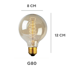 Lâmpada Filamento de Carbono G80 - G - comprar online