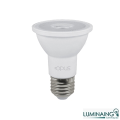 LÂMPADA LED PAR20 DIMERIZÁVEL 6W 2700K IRC>90 36° BIVOLT E27 | OPS