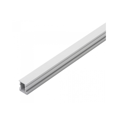 PERFIL EMBUTIR P/PISO LED 21X26MM 2M BRANCO FOSCO | NQ