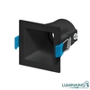 SPOT EMBUTIR SQUARE GHOST RECUADO QUADRADO MINI DICROICA MR11 6,9X6,9X7,4CM PRETO STH8940PTO - STELLA - comprar online