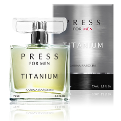 PRESS FOR MEN TITANIUM Karina Rabolini 75 ml