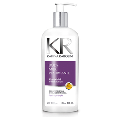 BODY MILK REAFIRMANTE TONIFICACION Y NUTRICION con aceite de soja y colágeno vegetal Karina Rabolini 300 ml