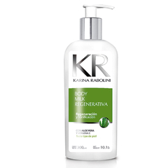 BODY MILK REGENERATIVA REGENERACION Y TONIFICACION con Aloe Vera y vitamina E Karina Rabolini 300 ml