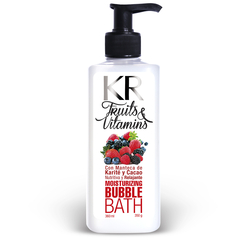 BUBBLE BATH Línea Fruits & Vitamins Nutritiva y relajante - Karina Rabolini 300 g