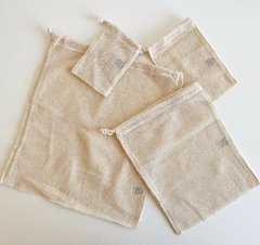 Saquinho 24x29 Redinha de algodão - comprar online