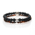 PULSERA INVICTUS BROWN PLATA 925 - GOGO® MAYORISTAS