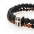 PULSERA INVICTUS BROWN PLATA 925 - comprar online