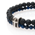 PULSERA INVICTUS BLUE PLATA 925 - comprar online