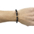 PULSERA OBSIDIANA ORO LAMINADO - comprar online