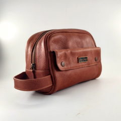 LEATHER TOILETRY "Rodin - Brown" - buy online