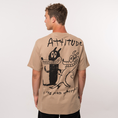 Remera Attitude beige