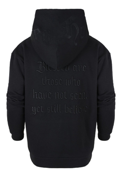 Canguro Believe oversize negro