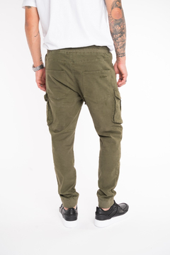 Jogger cargo Kermit verde - Farenheite Padua