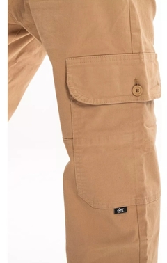 PANTALON CARGO CHARM CAMEL - Farenheite Padua