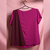 Blusa Seda Pink e Roxo - comprar online