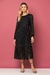 Vestido Helena Preto - Manga Longa - comprar online