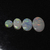 Opalas Forma Oval e Redonda 1.48 Cts - Opal Prime Brazil