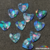 Opalas Mosaico Forma Coração