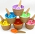 set de bowl con chuchara para helado - comprar online