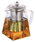 Tetera de vidrio con Infusor 500 ml